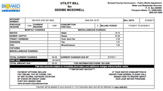 Relief: Oddibe McDowell Has Paid His Overdue Water Bill, And This Month's Water Bill Is Only $59.39